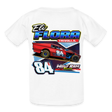 Eli Flora | Wolf Ram Racing | 2024 | Youth T-Shirt - white