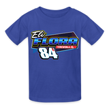 Eli Flora | Wolf Ram Racing | 2024 | Youth T-Shirt - royal blue