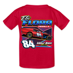 Eli Flora | Wolf Ram Racing | 2024 | Youth T-Shirt - red