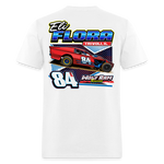 Eli Flora | Wolf Ram Racing | 2024 | Adult T-Shirt - white