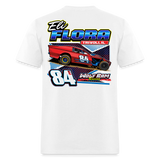 Eli Flora | Wolf Ram Racing | 2024 | Adult T-Shirt - white