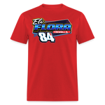 Eli Flora | Wolf Ram Racing | 2024 | Adult T-Shirt - red