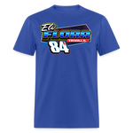 Eli Flora | Wolf Ram Racing | 2024 | Adult T-Shirt - royal blue