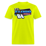 Eli Flora | Wolf Ram Racing | 2024 | Adult T-Shirt - safety green