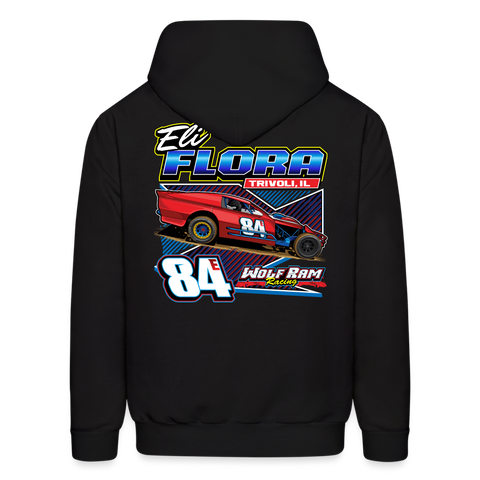 Eli Flora | Wolf Ram Racing | 2024 | Adult Hoodie - black