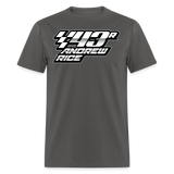 Andrew Rice | 2024 | Adult T-Shirt - charcoal