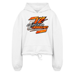 Dustin Jordan | 2024 | Women’s Cropped Hoodie - white