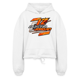 Dustin Jordan | 2024 | Women’s Cropped Hoodie - white