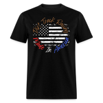 Dirt Track Racing Made In America Square | FSR Merch | Adult T-Shirt - black