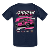 Jennifer Collins | 2024 | Youth T-Shirt - navy