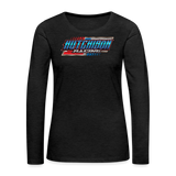 Hutchison Racing | 2024 | Women's LS T-Shirt - charcoal grey