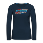 Hutchison Racing | 2024 | Women's LS T-Shirt - deep navy