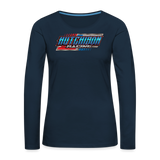 Hutchison Racing | 2024 | Women's LS T-Shirt - deep navy