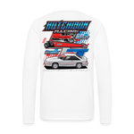 Hutchison Racing | 2024 | Men's LS T-Shirt - white