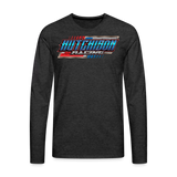 Hutchison Racing | 2024 | Men's LS T-Shirt - charcoal grey