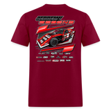 Jerremy Sebens | 2024 | Adult T-Shirt - burgundy