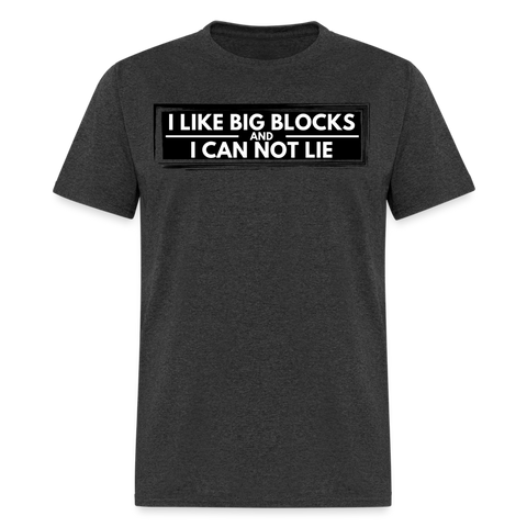 I Like Big Blocks | FSR Merch | Adult T-Shirt - heather black