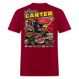 Logan Carter | 2024 | Adult T-Shirt - dark red