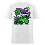 Pierce Racing | 2024 | Adult T-Shirt - light heather gray