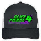 Cliff Pierce | Pierce Racing | 2024 |  Baseball Cap - dark gray/white