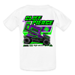 Cliff Pierce | Pierce Racing | 2024 | Youth T-Shirt - white