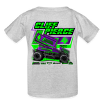 Cliff Pierce | Pierce Racing | 2024 | Youth T-Shirt - heather gray