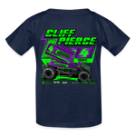 Cliff Pierce | Pierce Racing | 2024 | Youth T-Shirt - navy