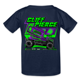 Cliff Pierce | Pierce Racing | 2024 | Youth T-Shirt - navy