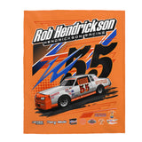 Rob Hendrickson | 2022 | Plush Blanket Orange