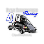 Ryan Christopher Racing | Partner Program | Kiss-Cut Stickers
