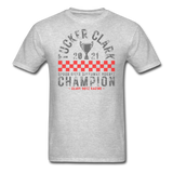 Tucker Clark | 2021 Champion | Partner Program | Adult T-Shirt - heather gray