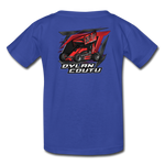 Dylan Coutu | REDline Motorsports | Partner Program | Youth T-Shirt - royal blue