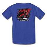 Dylan Coutu | REDline Motorsports | Partner Program | Youth T-Shirt - royal blue