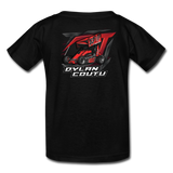 Dylan Coutu | REDline Motorsports | Partner Program | Youth T-Shirt - black