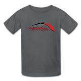 Dylan Coutu | REDline Motorsports | Partner Program | Youth T-Shirt - charcoal