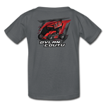 Dylan Coutu | REDline Motorsports | Partner Program | Youth T-Shirt - charcoal