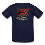 Dylan Coutu | REDline Motorsports | Partner Program | Youth T-Shirt - navy