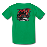 Dylan Coutu | REDline Motorsports | Partner Program | Youth T-Shirt - kelly green