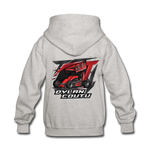 Dylan Coutu | REDline Motorsports | Partner Program | Youth Hoodie - heather gray