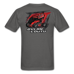 Dylan Coutu | REDline Motorsports | Partner Program | Adult T-Shirt - charcoal