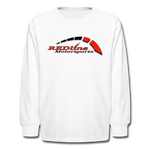 Dylan Coutu | REDline Motorsports | Partner Program | Youth LS T-Shirt - white