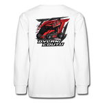 Dylan Coutu | REDline Motorsports | Partner Program | Youth LS T-Shirt - white