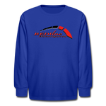 Dylan Coutu | REDline Motorsports | Partner Program | Youth LS T-Shirt - royal blue