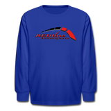 Dylan Coutu | REDline Motorsports | Partner Program | Youth LS T-Shirt - royal blue