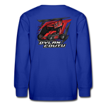 Dylan Coutu | REDline Motorsports | Partner Program | Youth LS T-Shirt - royal blue