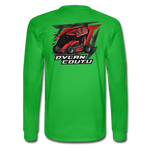 Dylan Coutu | REDline Motorsports | Partner Program | Adult LS T-Shirt - bright green