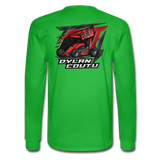 Dylan Coutu | REDline Motorsports | Partner Program | Adult LS T-Shirt - bright green