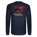 Dylan Coutu | REDline Motorsports | Partner Program | Adult LS T-Shirt - navy