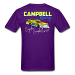 Cayden Campbell | 2021 LM | Adult T-Shirt - purple