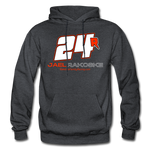 Jael Rakoske | Rakoske Family Racing | Partner Program | Adult Hoodie - charcoal grey